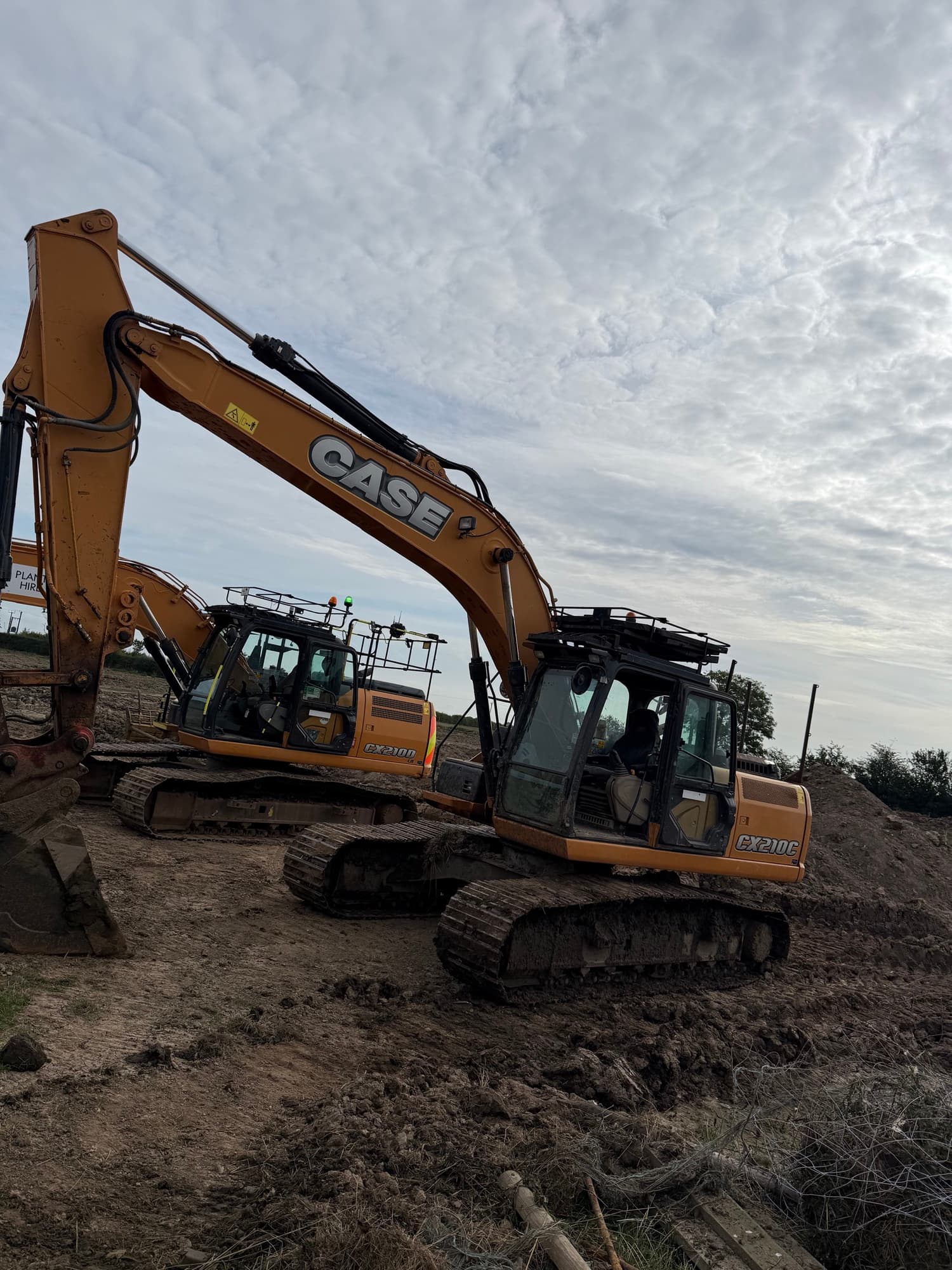 21t Case CX210C