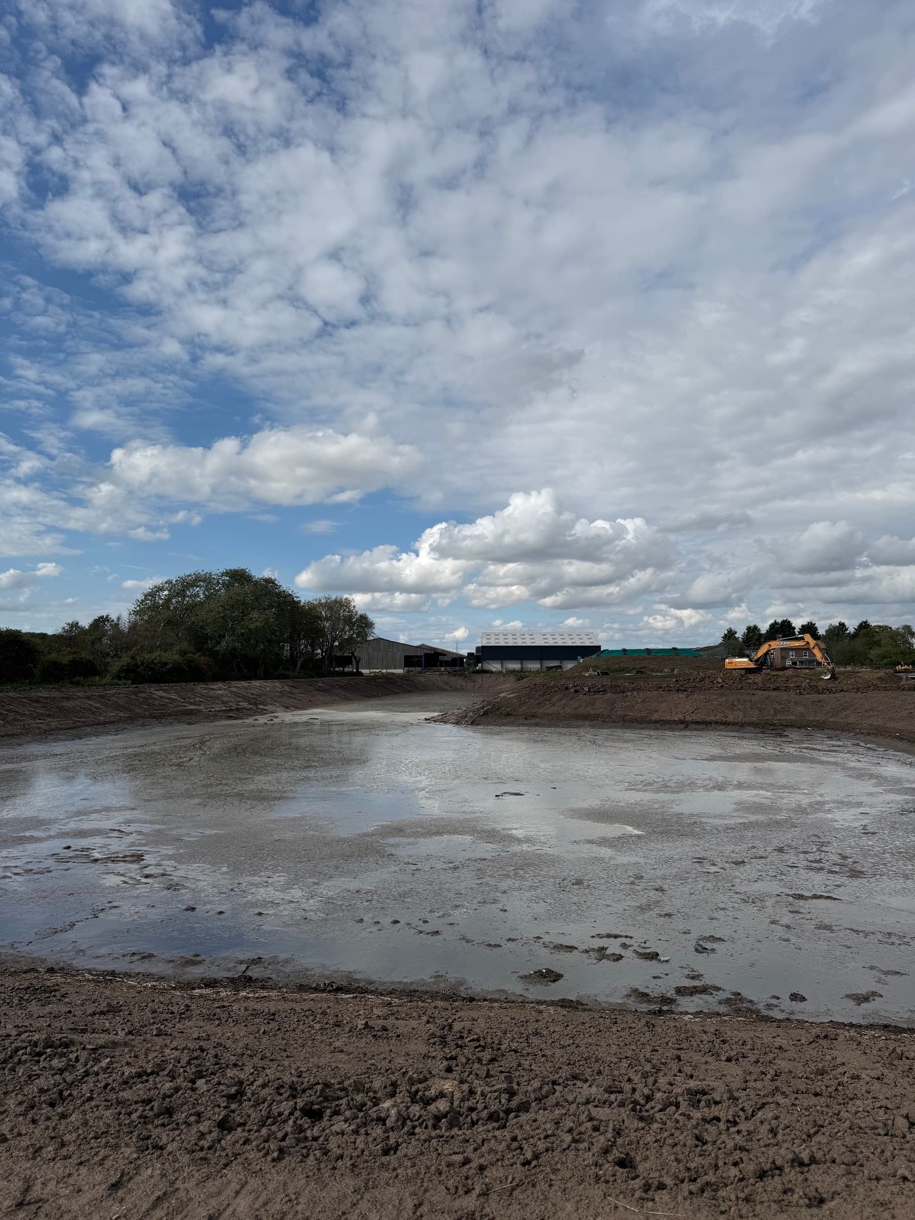 Slurry lagoons